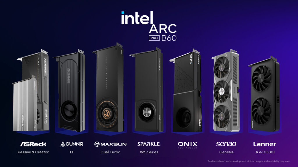 Intel Arc Pro asrock gpu
