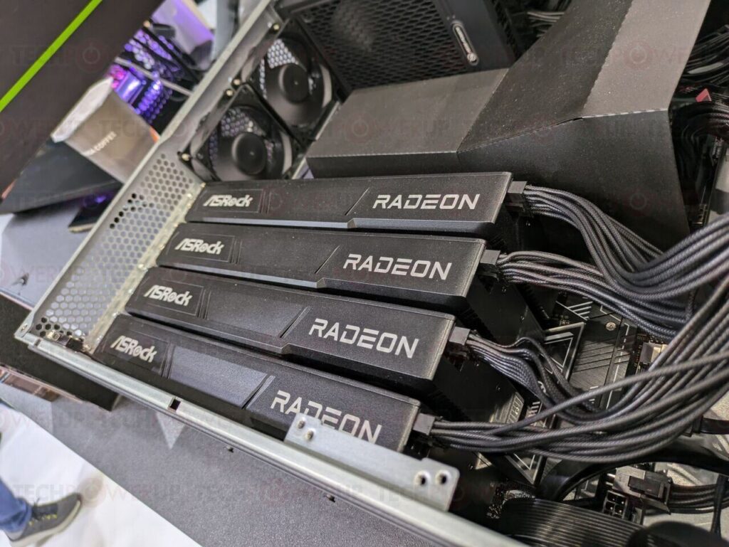 r9700 server llm